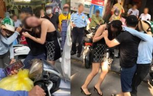 đánh ghen lột đồ 