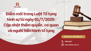 Điểm mới trong Luật Tố tụng hình sự từ ngày 0172025 Cập nhật thẩm quyền, cơ quan và người tiến hành tố tụng