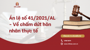 Án lệ số 41/2021/AL - Về chấm dứt hôn nhân thực tế