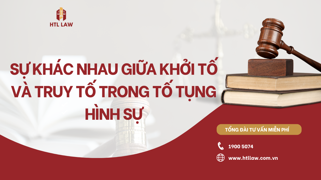 khởi tố và truy tố