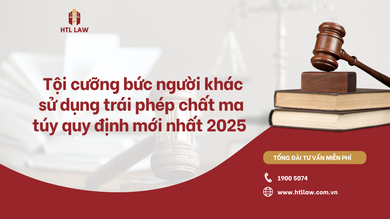 tội cưỡng bức người khác sử dụng trái phép chất ma túy