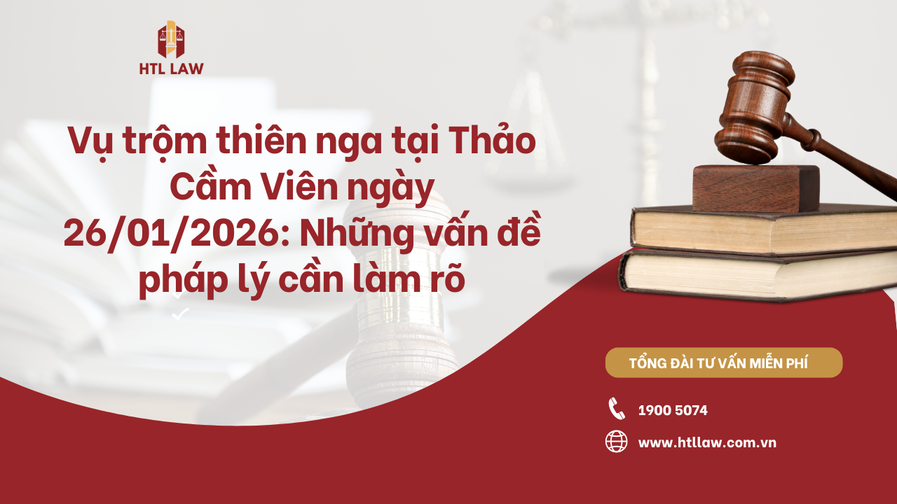 Vụ trộm thiên nga tại Thảo Cầm Viên ngày 26/01/2026: Những vấn đề pháp lý cần làm rõ