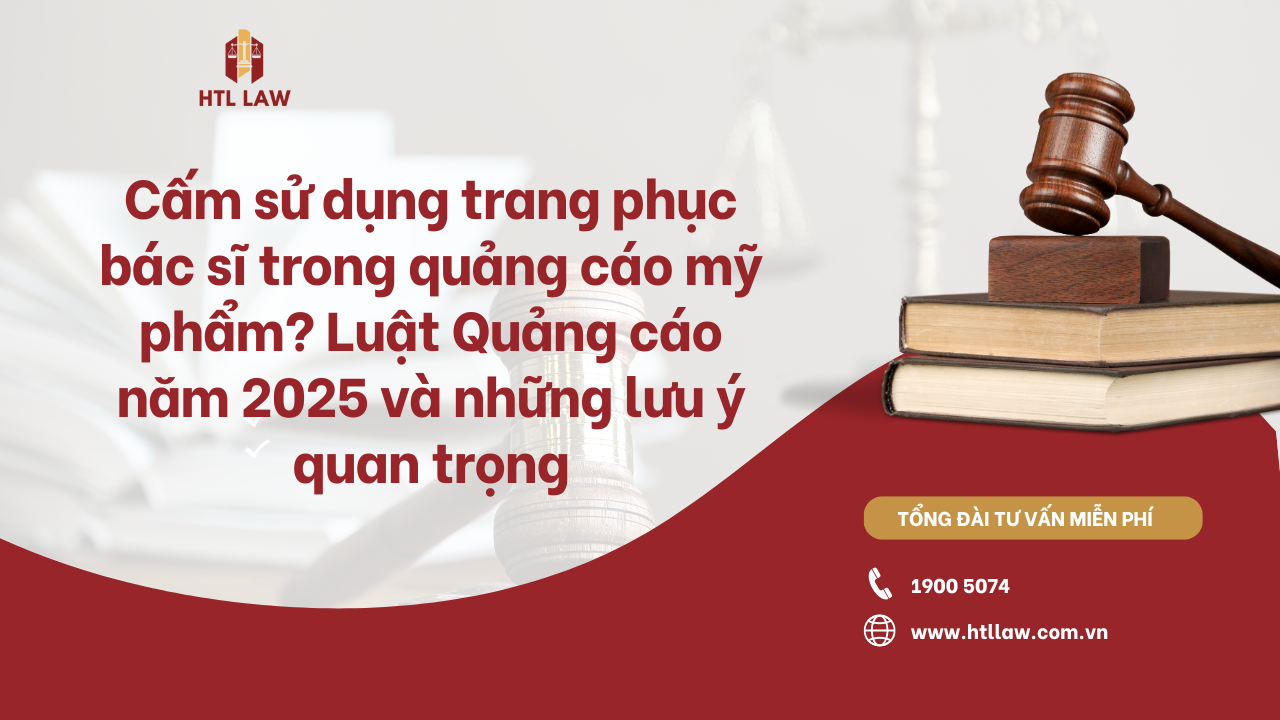 Cấm sử dụng trang phục bác sĩ trong quảng cáo mỹ phẩm? Luật Quảng cáo năm 2025 và những lưu ý quan trọng