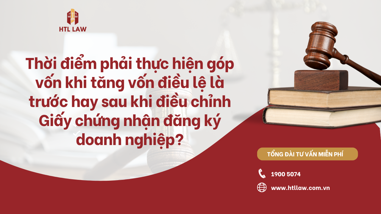 tăng vốn điều lệ