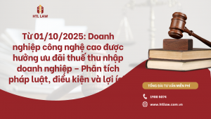 Từ 01/10/2025: Doanh nghiệp công nghệ cao được hưởng ưu đãi thuế thu nhập doanh nghiệp – Phân tích pháp luật, điều kiện và lợi ích