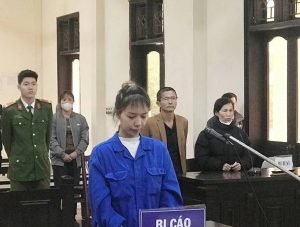 Bị cáo Hà Thị Lai Hạ.