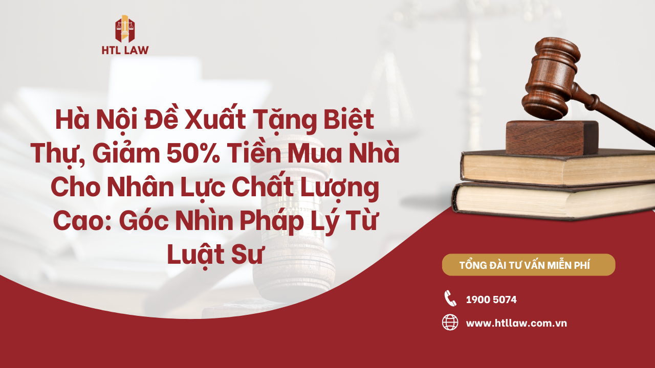 Hà Nội Đề Xuất Tặng Biệt Thự, Giảm 50% Tiền Mua Nhà Cho Nhân Lực Chất Lượng Cao: Góc Nhìn Pháp Lý Từ Luật Sư